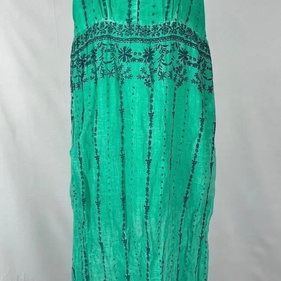 Cotton Maxi Boho Sundress  Raga Size Medium - Picture 9 of 9